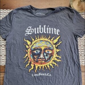 Sublime Graphic T-Shirt in Gray